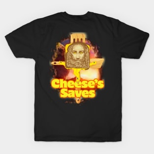 Cheese's Saves 2020 Back Print T-Shirt